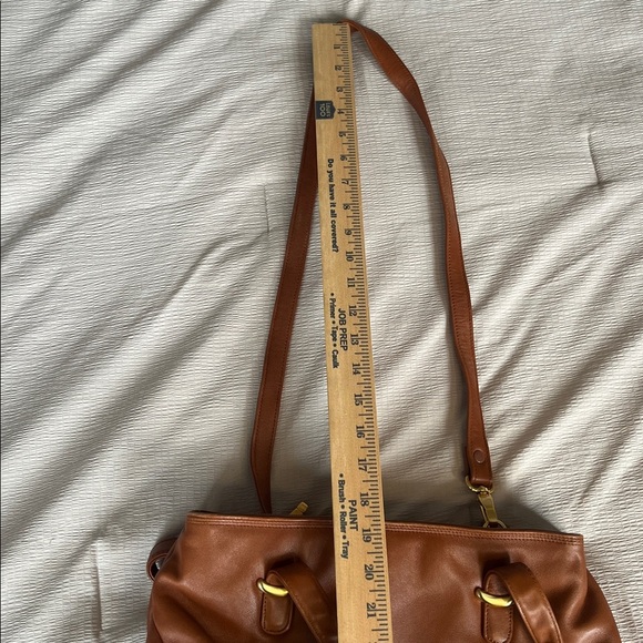 Liz Claiborne Leather Handbag Detachable Crossbody strap - Picture 9 of 9